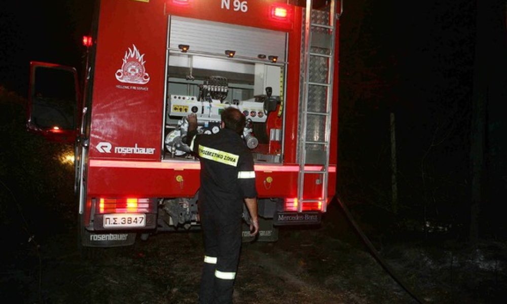 Χανιά: Φωτιά σε σπίτι στο Κόκκινο Μετόχι