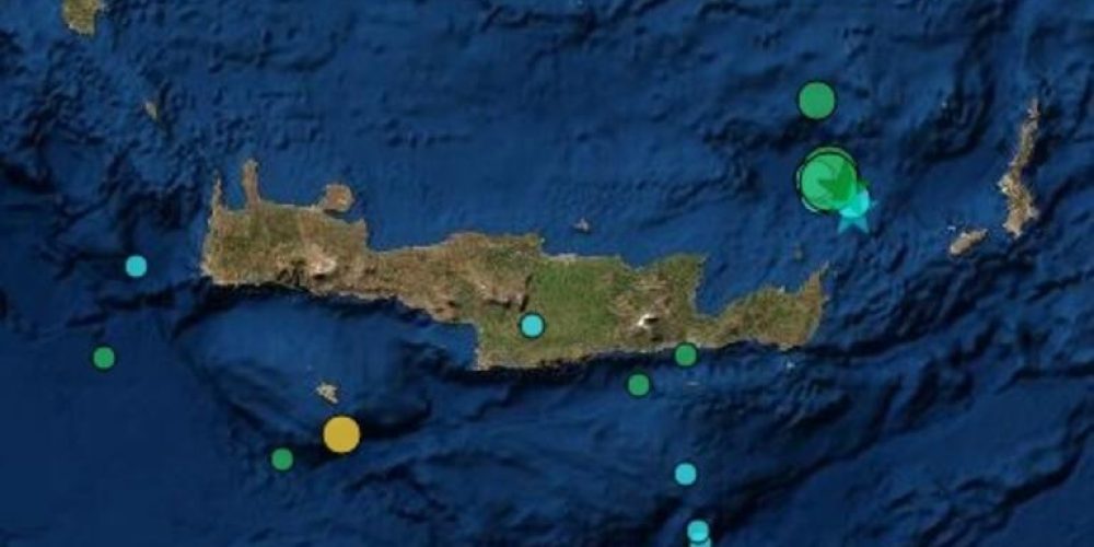 Κρήτη: Δυο ισχυροί σεισμοί ταρακούνησαν το νησί – Μπαράζ σεισμών