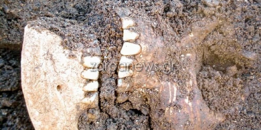 Χανιά: Σκελετό στο νησάκι της Παλαιοσούδας στο Μαράθι (φωτο)