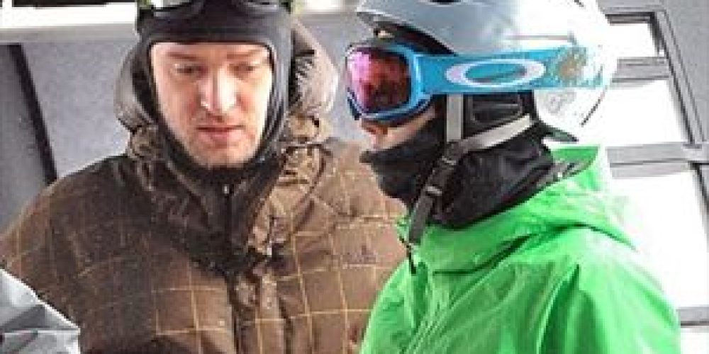 Justin Timberlake και Jessica Biel πήγαν για σκι