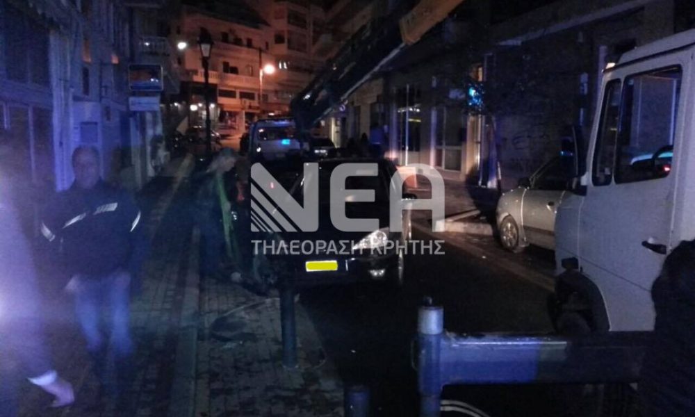 Κρήτη: Μεθυσμένος έκλεψε αυτοκίνητο, μπήκε ανάποδα σε μονόδρομο και τράκαρε παρκαρισμένα (φωτο)