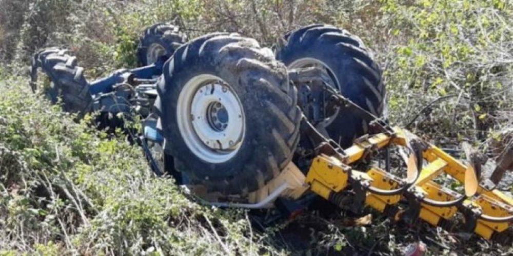 Κρήτη: Νεκρός αγρότης – Καταπλακώθηκε από το τρακτέρ του