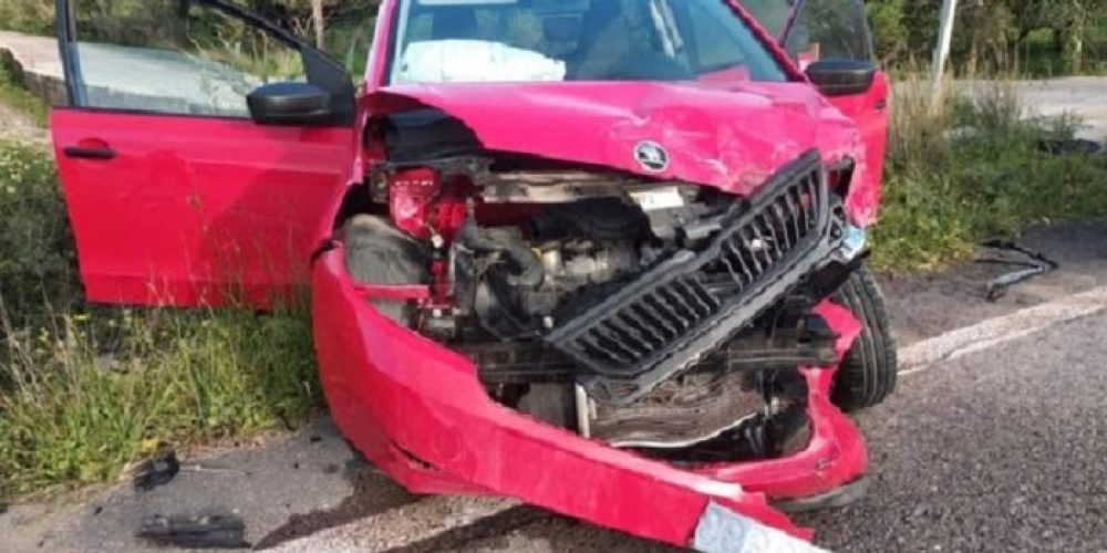 Κρήτη : Φοβερό τροχαίο με τραυματισμό σε δρόμο καρμανιόλα– Πετάχτηκε δέκα μέτρα το αυτοκίνητο