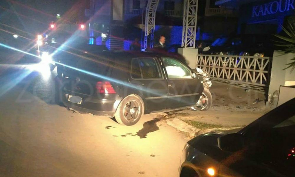 Χανιά: Αυτοκίνητο έπεσε πάνω σε τοίχο στον Μακρύ Τοίχο τα ξημερώματα (φωτο)