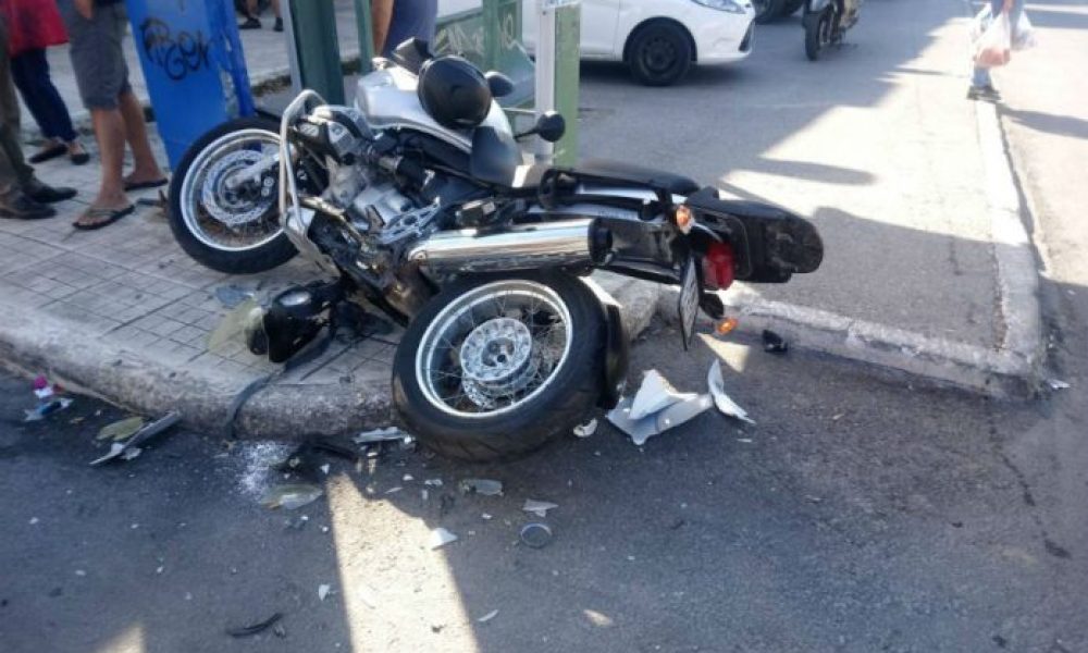 Νεκρός μοτοσικλετιστής σε τροχαίο στα Χανιά (φωτο)