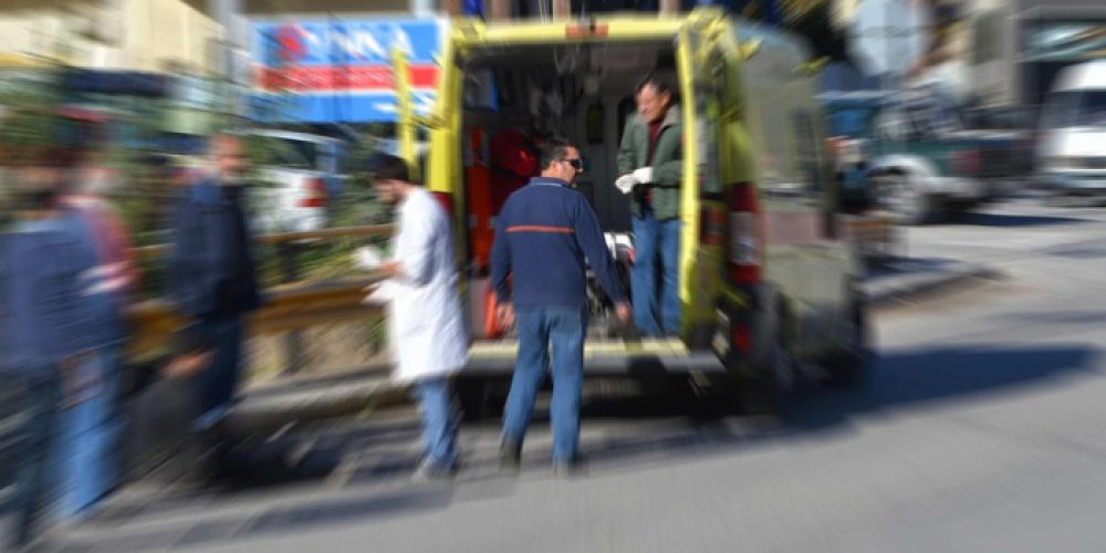 Χανιά:Τροχαίο με τραυματισμό οδηγού δικύκλου στην Κίσαμο (φωτο)