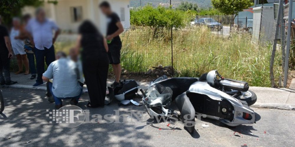Χανιά: Τροχαίο ατύχημα με τραυματισμό προκάλεσε μποτιλιάρισμα στην Λ.Σούδας (φωτο)