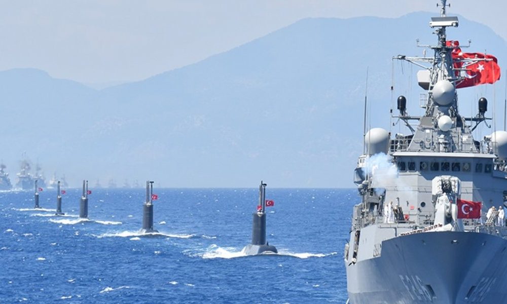 Μήνυμα του τουρκικού πολεμικού ναυτικού ότι… κάνει κουμάντο στο Αιγαίο και στη ανατολική Μεσόγειο!