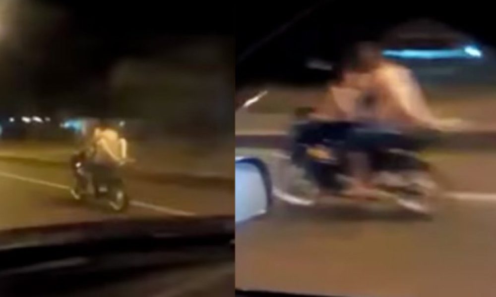 Μερακλής έκανε σεξ πάνω σε μηχανάκι σε εθνική οδό! (video)