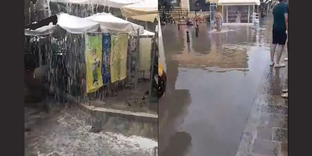 Προβλήματα στο Ρέθυμνο από έντονη βροχόπτωση – Σε ποιες περιοχές της Κρήτης έβρεξε καλοκαιριάτικα! (video)