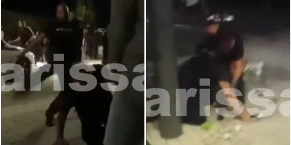 Άγριος ξυλοδαρμός αστυνομικών από νεαρούς – Τους έριξαν κάτω με κλωτσιές και μπουνιές (video)