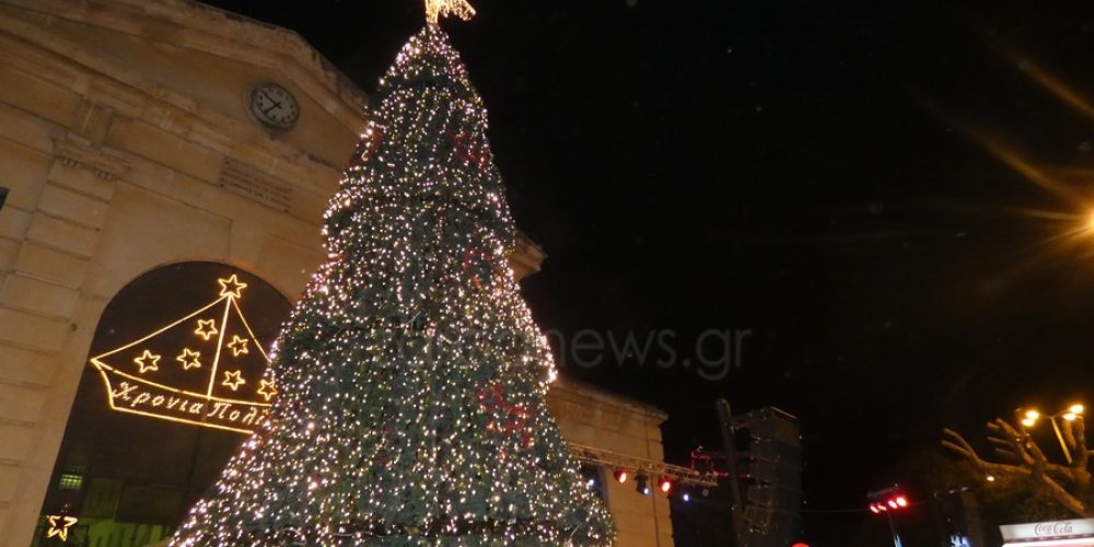 Δήμος Χανίων: Πότε θα ανάψει το χριστουγεννιάτικο δέντρο στην Αγορά;