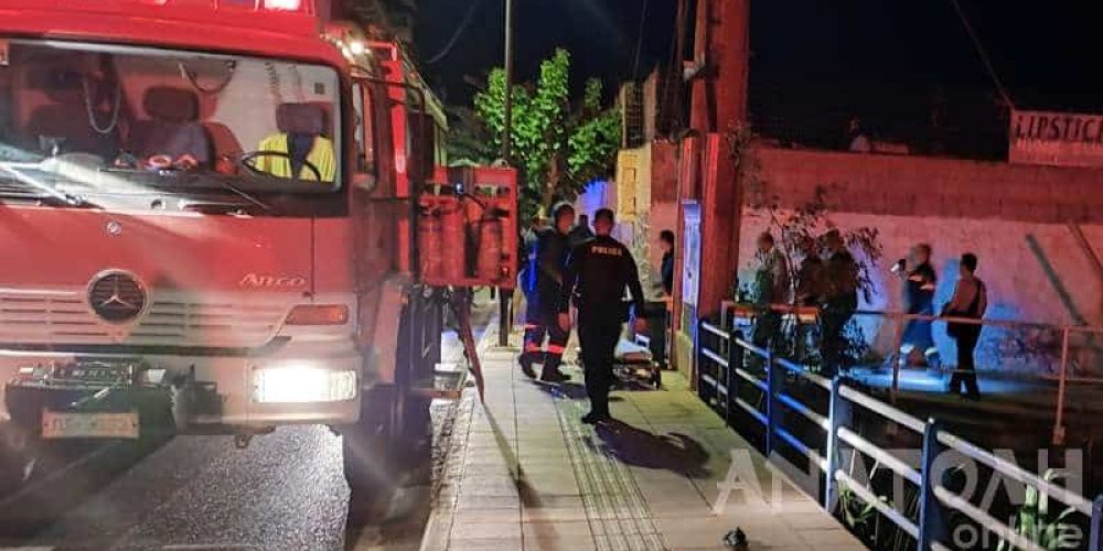Κρήτη: Άνδρας μέθυσε και έπεσε από γέφυρα (φωτο)