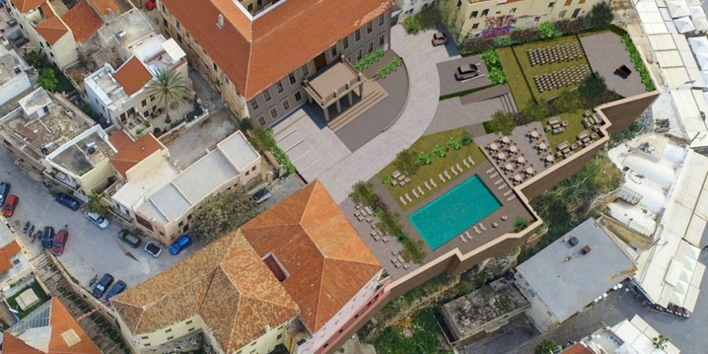 Χανιά: Έτσι θα είναι το ξενοδοχείο στο Λόφο Καστέλι στο Ενετικό λιμάνι (φωτο)