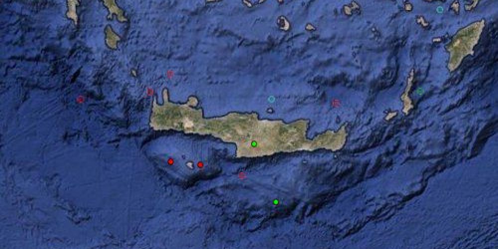 Νύχτα αναταράξεων στην Κρήτη – τέσσερις σεισμικές δονήσεις!