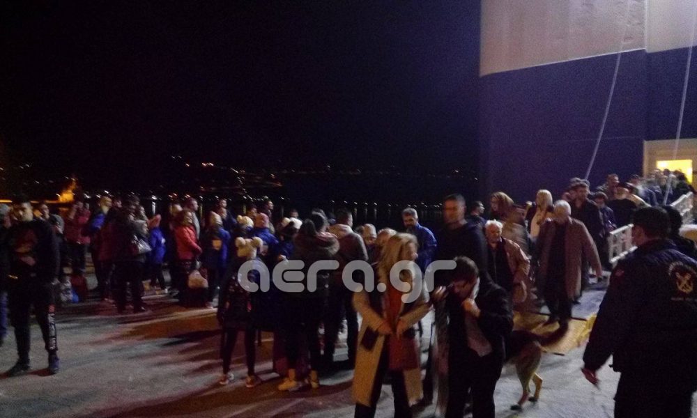 Αναστάτωση στο λιμάνι της Σούδας - Τηλεφώνημα για βόμβα στο πλοίο της γραμμής Χανιά - Αθήνας (φωτο)