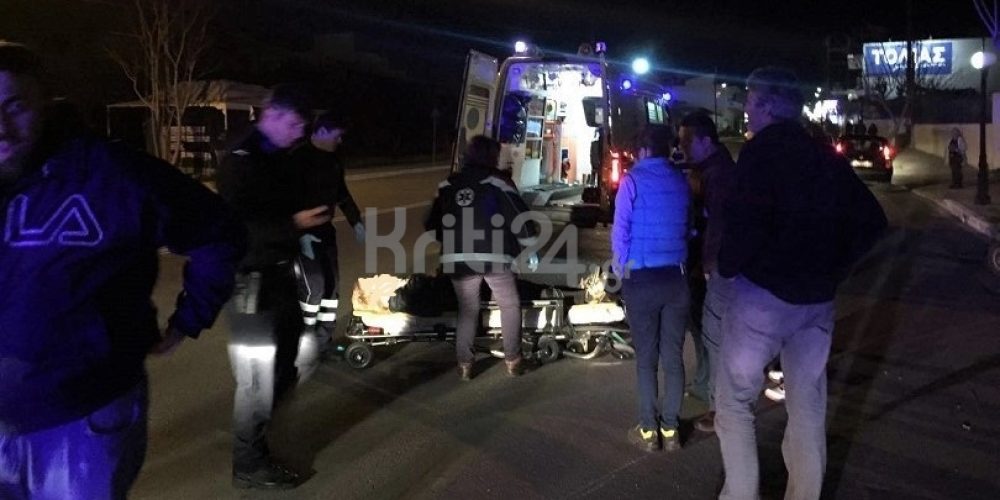 Χανιά: Τροχαίο ατύχημα στο κόμβο του Κλαδισού – Τραυματίστηκε μία κοπέλα (φωτο)