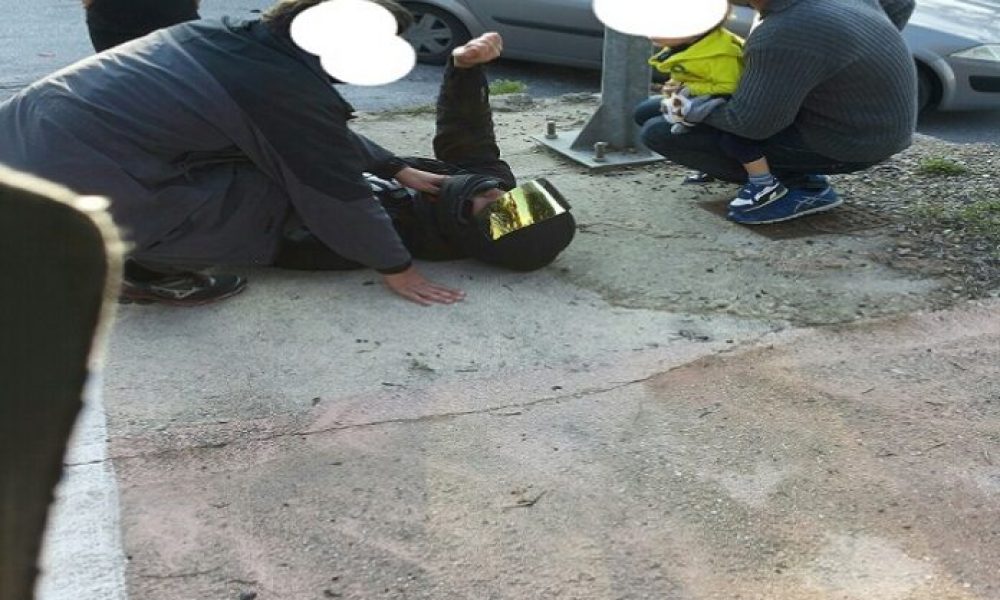 Χανιά: Τραυματίστηκε 24χρονος οδηγός σε τροχαίο στην Ακρωτηρίου (φωτο)