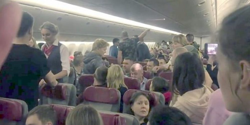 Πτήση από την κόλαση – Ο καβγάς μεταξύ μεθυσμένων επιβατών