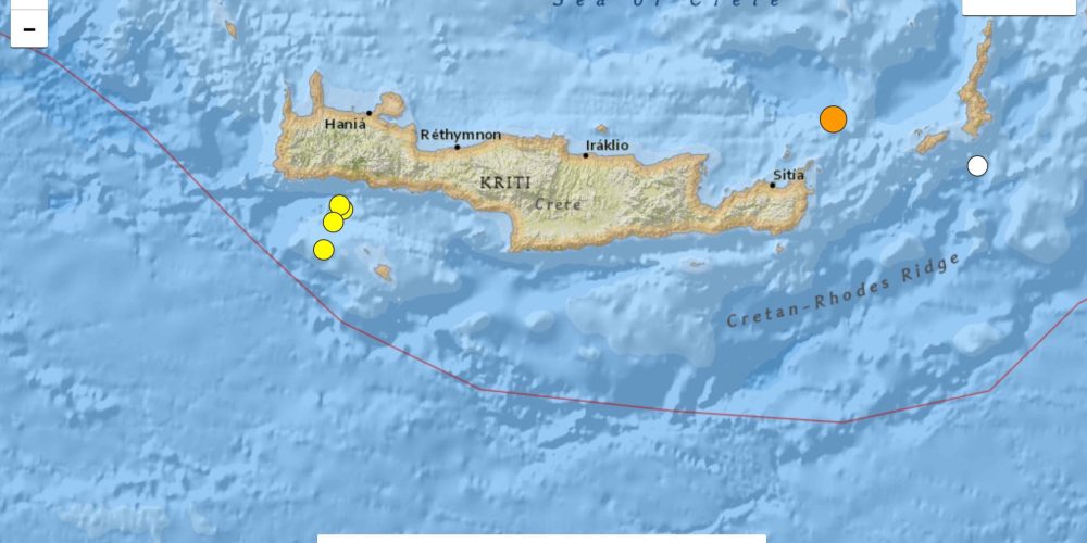 Τι λέει ο Χουλιάρας για τον σεισμό 5,3 Ρίχτερ στην Κρήτη – Ηρεμία στα νοτιοανατολικά των Χανίων
