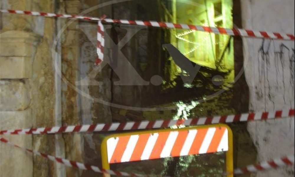 Χανιά: Κατέρρευσε εγκαταλειμμένο κτήριο στη Σπλάντζια