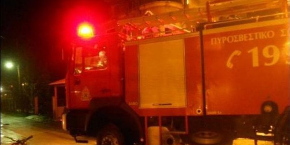 Χανιά : Φωτιά στο Γεράνι απέναντι από ξενοδοχείο