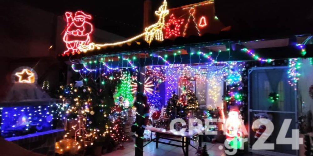 Χανιά: 12χρονος μετέτρεψε το σπίτι του σε χριστουγεννιάτικο χωριό! (φωτο)
