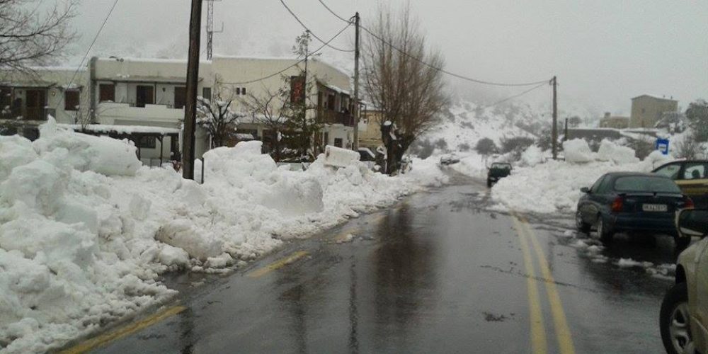 Χανιά: Έτοιμοι στην Αντιπεριφέρεια για τα χιόνια – Ποιοι δρόμοι ίσως χρειαστούν εκχιονιστικά