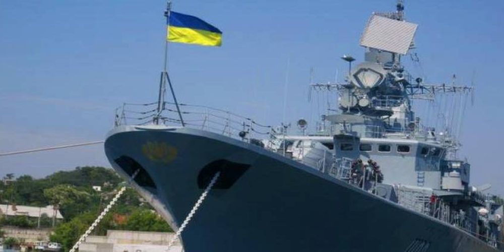 Στη … Σούδα (!) στα Χανιά σήκωσε την σημαία η ουκρανική ναυαρχίδα που αυτομόλησε