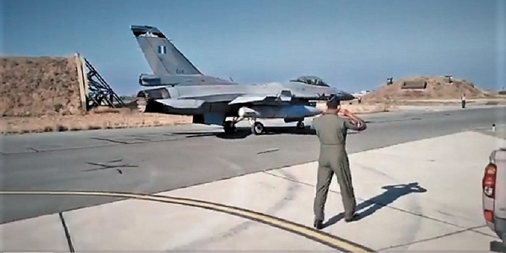 Χανιά: H μυστική και «αόρατη» πτήση των ελληνικών F-16 από την 115 Π.Μ στην Κύπρο