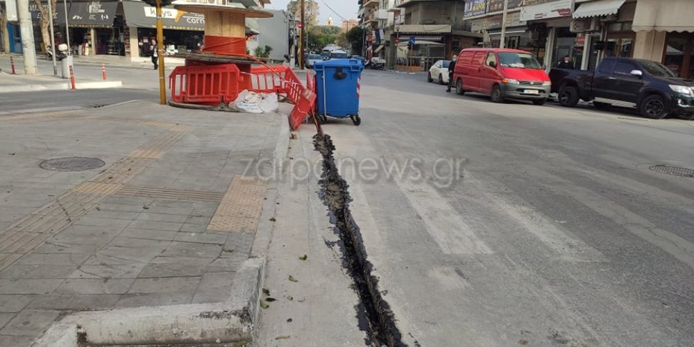 Χανιά: Απίστευτο ξανασκάβουν την οδό Αποκορώνου (φωτο)