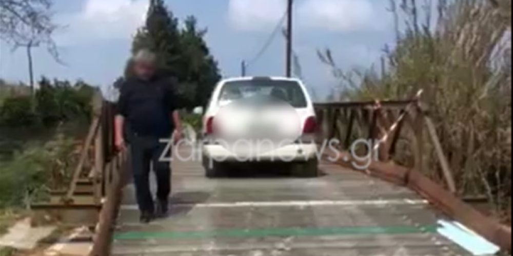 Αυτά κάνουμε οι Χανιώτες… Οδηγοί αγνοούν την απαγόρευση και διασχίζουν τη στρατιωτική γέφυρα στο Πατελάρι (Video)