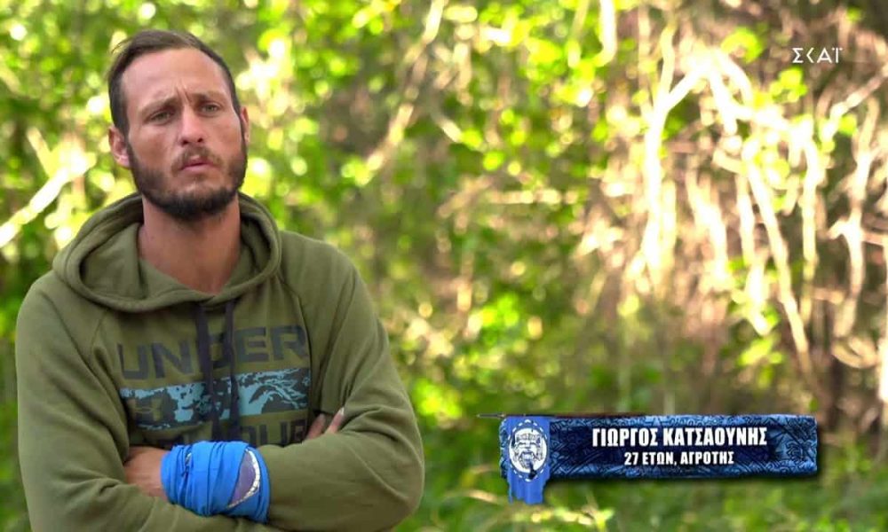 Survivor: Ο Γιώργος Κατσαούνης «ξεσκεπάζει» τους Μπλε (video)