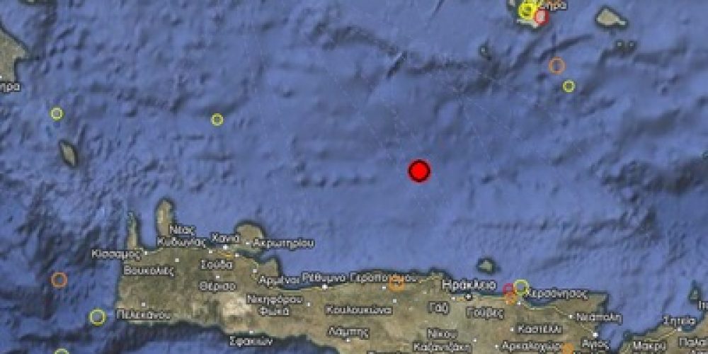 Σεισμός 5,2 R ταρακούνησε την Κρήτη