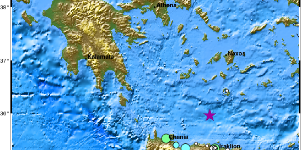 Νέα ισχυρή σεισμική δόνηση στη Κρήτη, στο πόδι όλο το νησί