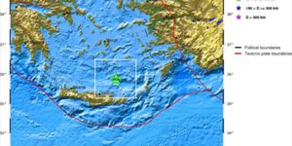 Νέα σεισμική δόνηση τα ξημερώματα στη Κρήτη