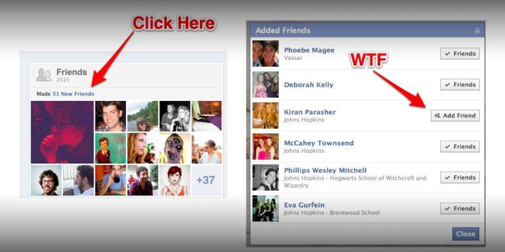 Το Facebook Timeline δείχνει ποιοι δεν είναι πλέον φίλοι σας!