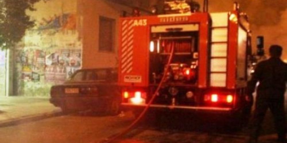 Πυρκαγιά σε γνωστό κλάμπ στην οδό Σκαλίδη στα Χανιά