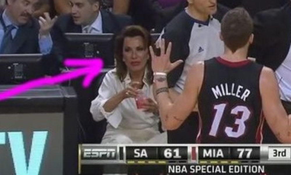 H σωσίας της Γιάννας Αγγελοπούλου στο NBA!