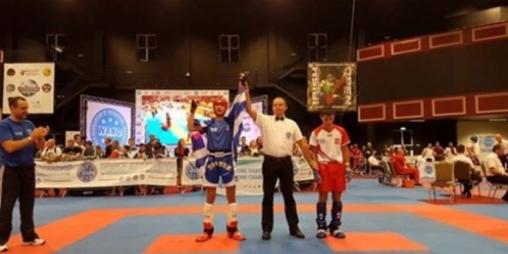 16χρονος Ηρακλειώτης Παγκόσμιος πρωταθλητής στο Kick-Boxing!