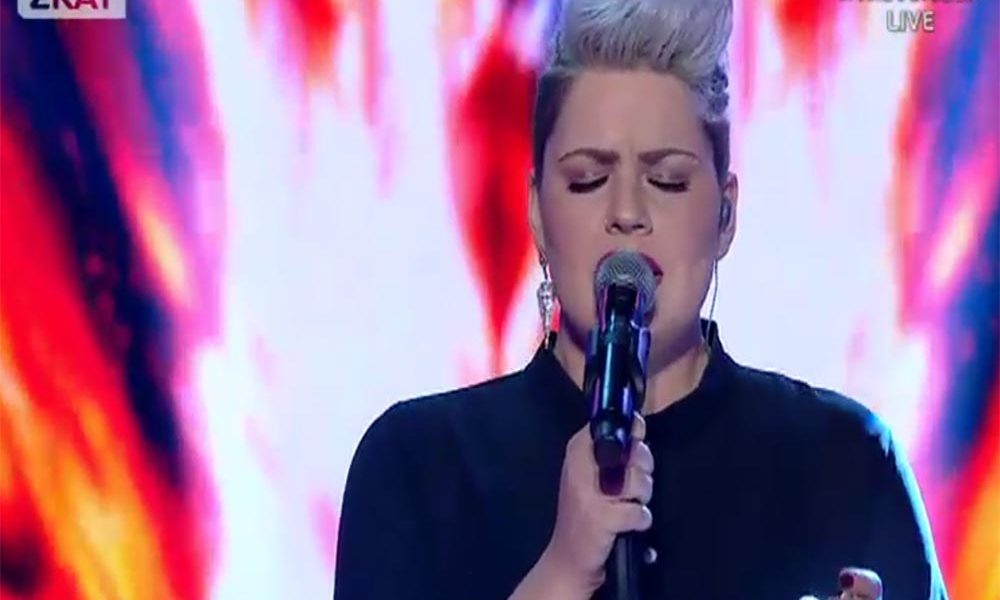 Η Χανιώτισσα τραγουδίστρια Κασσιανής Λειψάκη στο τελικό του «The Voice» (Video)