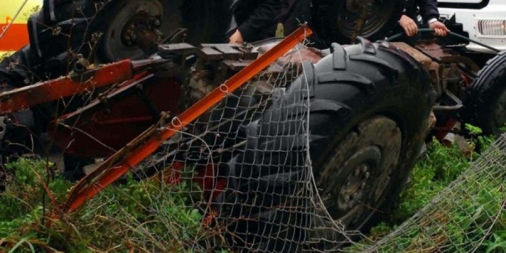 Νεκρός ο οδηγός τρακτέρ στην Κίσσαμο μετά από ανατροπή του οχήματος