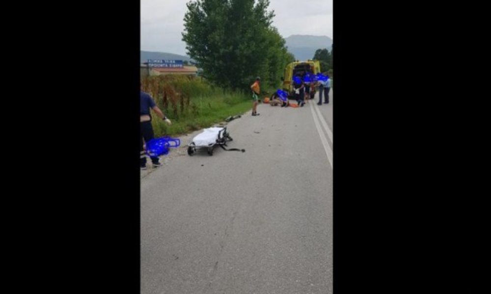 Πρωτοφανές τροχαίο με 6 σοβαρά τραυματισμένους ποδηλάτες που παρασύρθηκαν από όχημα