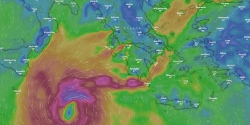 Πότε θα χτυπήσει ο κυκλώνας Ζορμπάς την Κρήτη! Η πρόγνωση του μετεωρολόγου Μανώλη Λέκκα