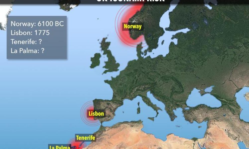 Τσουνάμι από τα Κανάρια Νησιά απειλεί να «βουλιάξει» τις ακτές της Βρετανίας και της Πορτογαλίας!
