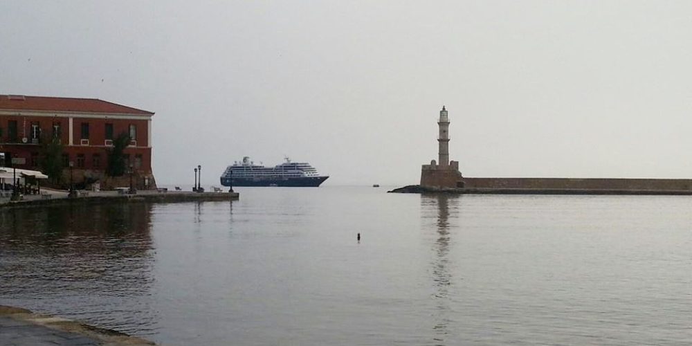 Δύο κρουαζιερόπλοια σήμερα στα Χανιά με 4.000 επισκέπτες