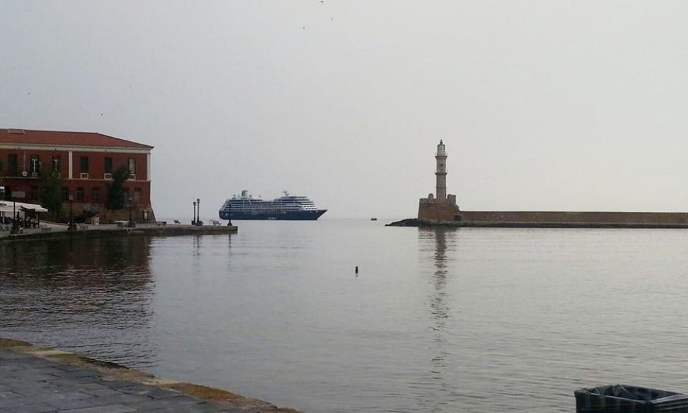 Δύο κρουαζιερόπλοια σήμερα στα Χανιά με 4.000 επισκέπτες