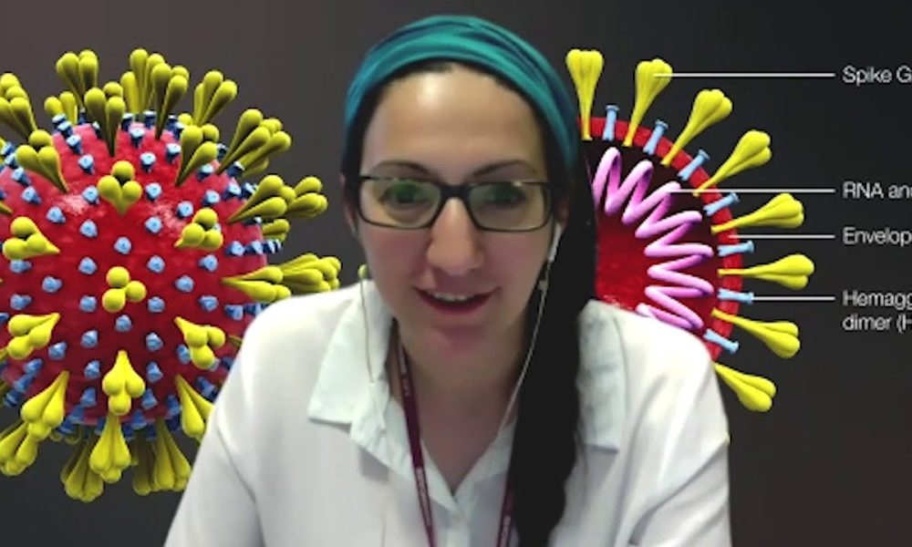 Η Χανιώτισσα Ζάνια Σταματάκη που καλλιεργεί τον κορωνοϊό στο εργαστήριό της μιλά για τα εμβόλια (video)