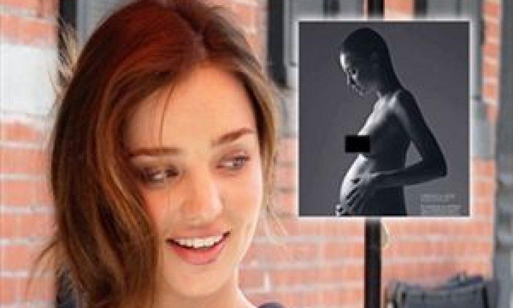 Η Miranda Kerr γυμνή και έγκυος!