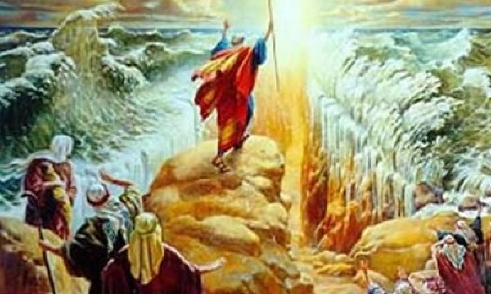 Οι άνεμοι... βοήθησαν το θαύμα του Μωυσή